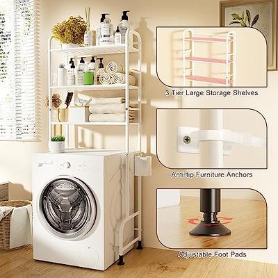 Over The Washer Toilet Rack Space Saver Bathroom Home Storage
