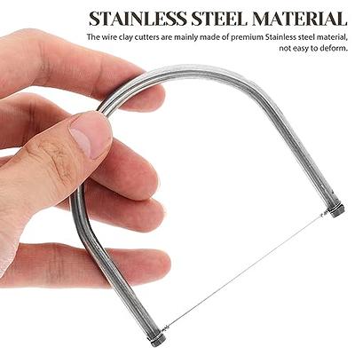 Angle Cutting Clay Tool Stainless Steel, Wire Clay Cutter Mud Cutter,  Polymer Clay Slicer Cutting Tools, Ceramic Pottery Sculpting Tool Cutting Pottery  Tools - Yahoo Shopping