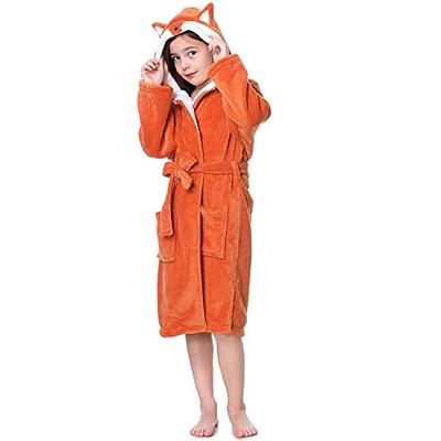 AMDBEL Robes for Women Fuzzy Long Womens Hooded Plush Soft Fleece