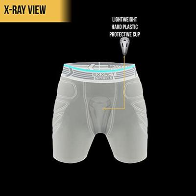UNSHDUN Boys Briefs Youth Compression Underwear Soft Protective Cup  Baseball Volleyball Football Lacrosse Hockey