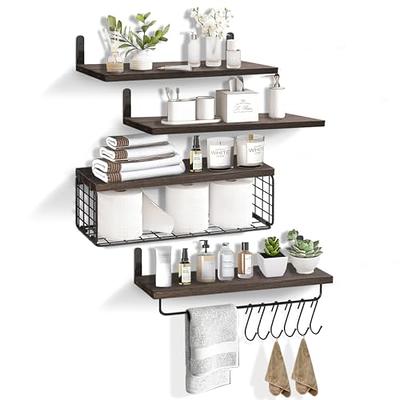 Tinpin Corner Shelf 5-Tier Wall Shelves, Floating Corner Shelves, Wall  Mounted Shelves for Bedroom Decor, Bathroom and Living Room Decor (White) -  Yahoo Shopping