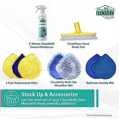 5 Minute CleanWalls Bundle (CleanWalls Tool, Spray, & Baseboard Duster) -  Healthier Home Products