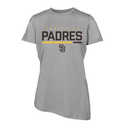 Women's San Diego Padres Fanatics Branded Brown/White Team T-Shirt Combo Set