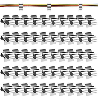 Linkstyle 50 PCS Trailer Frame Wire Clips, Trailer Wiring Clips