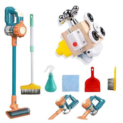  Kids Cleaning Set for Toddlers, Pretend Play Housekeeping  Supplies Kit for Boys and Girls Complete with Broom, Mop, Dust Pan, Spray  Bottle and More, Little Helper Tools and Montessori Toys 