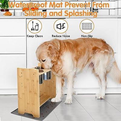 Elevated Dog Bowls for Large Dogs Anti-Slip Raised Dog Bowl Stand, Tall Dog