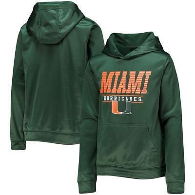 Miami Dolphins Antigua Axe Bunker Tri-Blend Pullover Hoodie - Gray