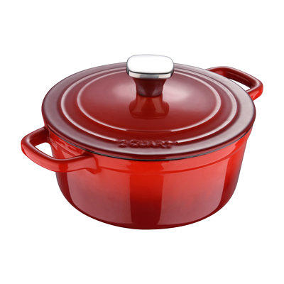 Legacy by MasterPRO - 12 Legacy Enamel Cast Iron Braiser, Red