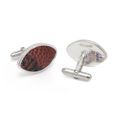 Philadelphia Eagles Tokens & Icons Game-Used Football Cuff Links