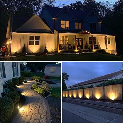 Lumina Lighting Lumina Low Voltage Landscape Lights Cast-Aluminum Waterproof Outdoor Spotlights for Walls Trees Flags Decorative Light with Warm White