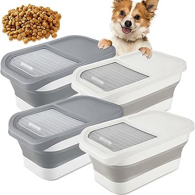 Sunnyray 4 Packs Rice Storage Container with Wheels 38.5 LB Airtight Flour Storage  Container with Scoop Pet Food Storage Container Dog Birds Cat Food Bin Rice  Container for Sugar, Baking Supplies - Yahoo Shopping