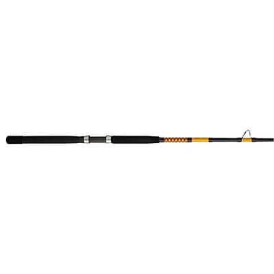 Ugly Stik Bigwater Conventional Fishing Rod, Black/Red/Yellow, 7
