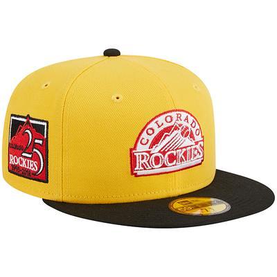 Men's Arizona Diamondbacks New Era Black Summer Sherbet 59FIFTY Fitted Hat