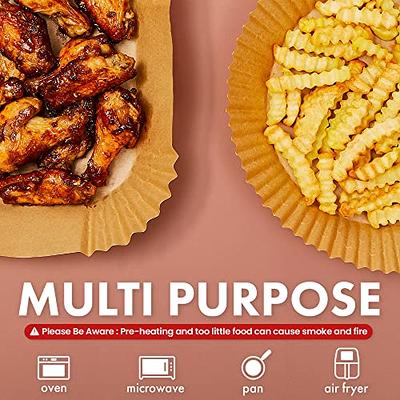 MUOOMU Air Fryer Disposable Paper Liner, 100PCS Non-Stick Round