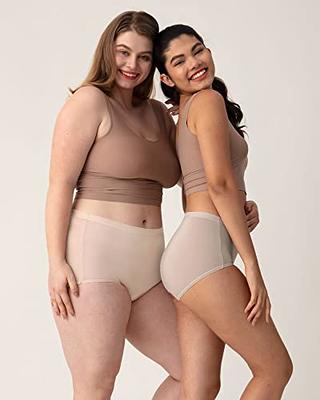 Neione Women High Waisted Panties Invisible Moisture Wicking Underwear Soft  Modal for Postpartum C-Section Comfort 5 Pack Picasso 3XL Plus Size - Yahoo  Shopping