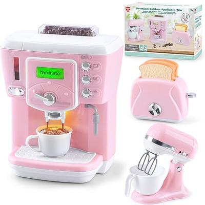 Play Kitchen Appliances Toys - Kids Kitchen Playset Accessories Pretend  Kitchen Play for Toddlers 3-5 Large Coffee Maker, Mixer, Toaster with  Realistic Sound Play Kitchen for Kids Ages 4-8 Gift - Yahoo Shopping