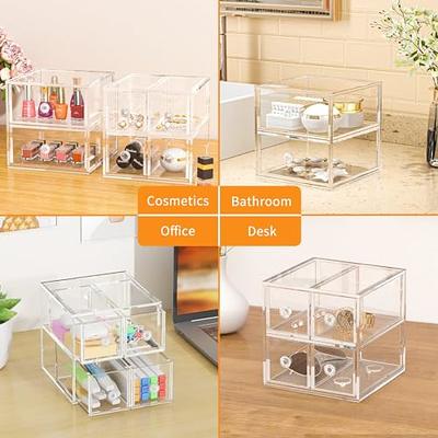 Acrylic Clear Makeup Organizer And Storage Stackable Skin Care