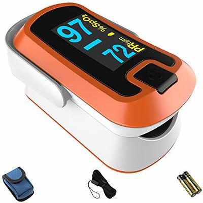 Dipwand Portable Digital Thermometer, with Extra Probe Sensor | Portable  Travel Temperature Reader | Color Coded LCD Display (Black)