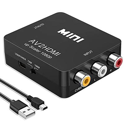 CJBIN Convertidor SCART a HDMI, Cable SCART HDMI, Adaptador SCART