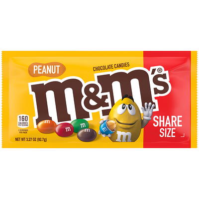  M&M'S Original, Peanut, Peanut Butter & Caramel Fun Size Bulk  Easter Chocolate Candy, 30.35 oz, 55 ct, Bag : M&M'S: Grocery & Gourmet Food
