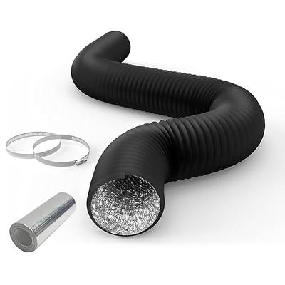 iPower Flexible 6 Inch 25 Feet Aluminum Ducting 4 Layer Protection