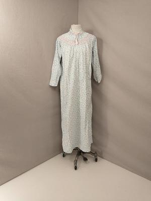 Old Fashioned Cotton Flannel Nightgown Vintage 80's by Lady