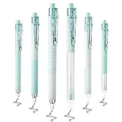 HULIPARK Colored Gel Pens for Note Taking, 6PCS Pastel Gel Pens Colored Ink  Quick Dry & No Smear, Retractable Cute Pen Fine Point 0.5mm for