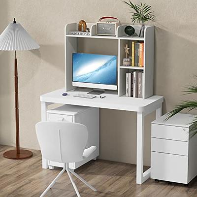 2-Tier Desktop Bookshelf For Computer Desk, Wood And Metal Desk Shelf ,  Adjustable Desk Bookcase, Open Countertop Storage Display Shelf,  Freestanding Small Organizer Rack ( Color : White , Size : 95X2 - Yahoo  Shopping