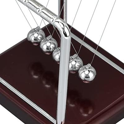 Zerodis Newton's Cradle Balance Balls, Portable Desktop Metal Balance  Pendulum Ball Physics Science Gadget Tool for Office Games Desktop  Decoration(Wine red Bottom) - Yahoo Shopping