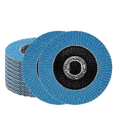 Flap Discs 10 PCS 4.5 Inch 120# Sanding Discs High Density Aluminum Oxide  Abrasive Grinding Wheels Grinder Disc for Metal and Wood Grinding(FD120) -  Yahoo Shopping