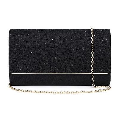 GM LIKKIE Crossbody Clutch Purse for Women, Glitter Evening Bag, Sequin  Wedding Handbag for Party