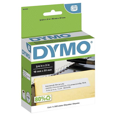 Genuine Dymo 30277 File Folder Labels 2-up