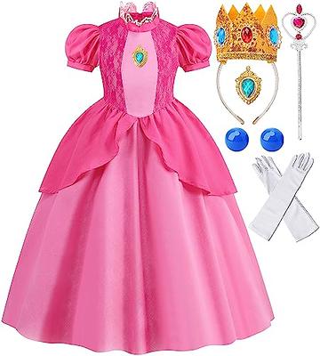 Princess Peach Costume Kids 