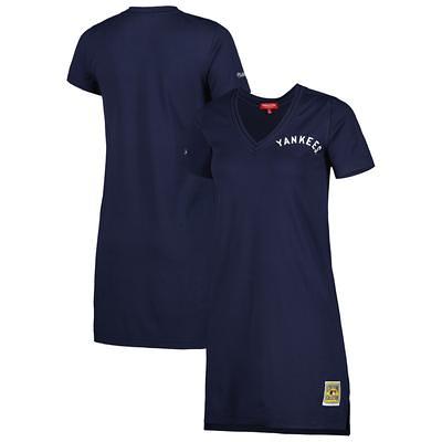 Women's Houston Astros Cutter & Buck Navy Daybreak Eco Recycled V-Neck Polo