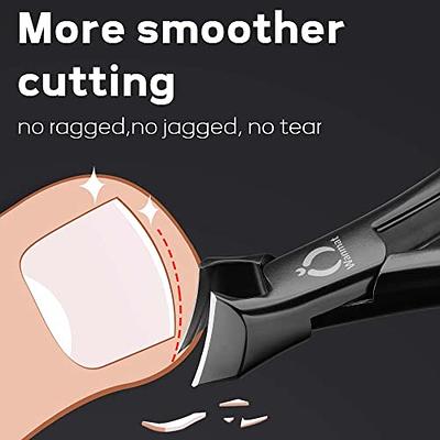 Comfort Hold Nail Clippers Non-Slip Ribbed Cushion Sure Grip