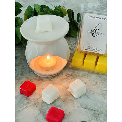  MAHOGANY & TEAKWOOD SOY WAX MELTS (3-pack), Highly Scented All  Natural Soy Wax Melts, Handmade in the USA By Hush Candles