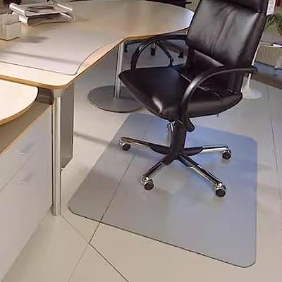 Gorilla Grip Office Chair Mat for Carpet Floor, Slip Resistant Heavy Duty  Under Desk Protector Carpeted Floors, No Divot Plastic Rolling Computer  Mats, Smooth Glide Semi Transparent Design 48x36 Clear - Yahoo