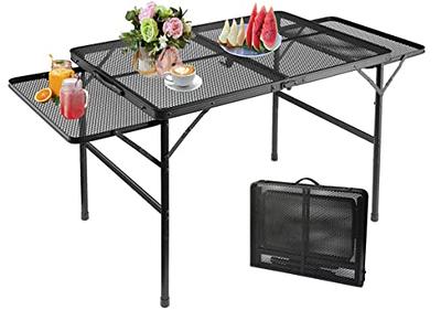 Sportneer Aluminium Camping Table, Portable Lightweight Aluminum