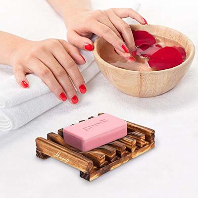 Soap Holder, Shower Soap Dishes Container Self Draining Soap Holder for  Bathroom Kitchen