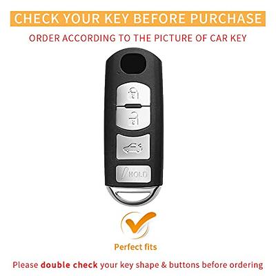  CARFIB Key Fob Cover for Chevy Chevrolet Accessories