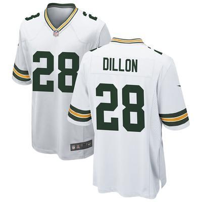 Men's Nike AJ Dillon Green Green Bay Packers Game Player Jersey