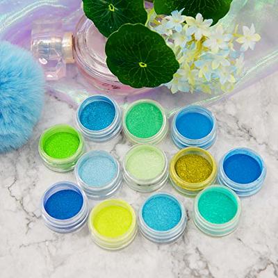 Extra Fine Glitter Nail Powder, 45 Colors Holographic Cosmetic Glitter Set,  Iridescent Sugar Glitter for Slime Resin Craft Tumblers Candle Decoration,  Eyeshadow Face Makeup Nail Art Glitter Pigment 45 Colors of Glitter