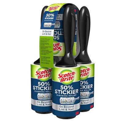 Scotch Brite 3M Lint Roller 50 % Sticker, 95 Sheets (Pack of 5), 475 Count  - Yahoo Shopping