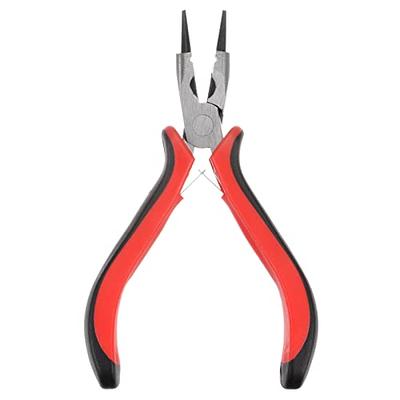 4-3/4 120 mm Non-Marring Nylon Round Nose Pliers w/PVC Grips