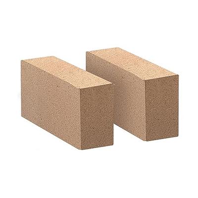 Fire Bricks, Woodstove Firebricks, Size 9″ x 4-1/2″ x 2-1/2″, 2-Pack,  Insulating Fire Bricks, 2.5 Thick Clay Firebricks Replacement for Wood  Stoves, Fireplaces, Fire Pit, Kiln, Pizza Oven - Yahoo Shopping