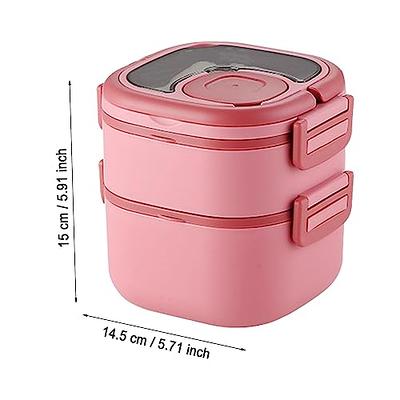 LLXIAO Stainless Steel Bento Box Adult Lunch Box with lunch bag, Stackable  Lunch Box Containers for Adult, Bento lunch Box with Dividers (C) - Yahoo  Shopping