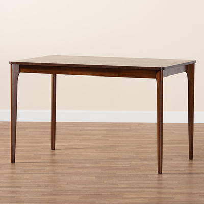 Baxton Studio Sherwin Mid Century Modern Walnut Brown Finished