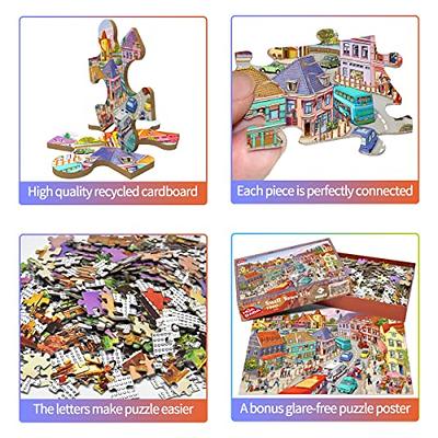 FITS PUZZLES 1000 Piece Puzzle, Oasis Adult Puzzle, Landscape Jigsaw Puzzles  1000 Pieces, Colorful Puzzles, Art Puzzle 68cm x 48cm - Yahoo Shopping