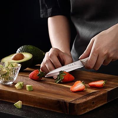 7 Inch Asian/Vegetable Cleaver, Black ABS Handle