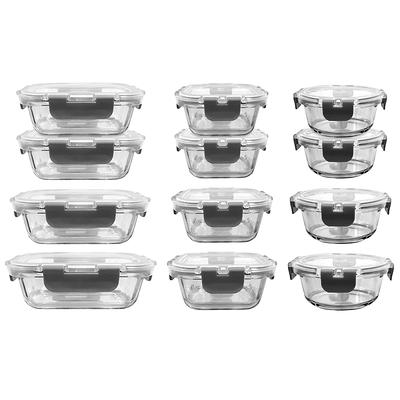 Rubbermaid Brilliance Tritan Plastic Food Storage Pantry Set of 14  Containers with Lids (28 Pieces Total) - Yahoo Shopping